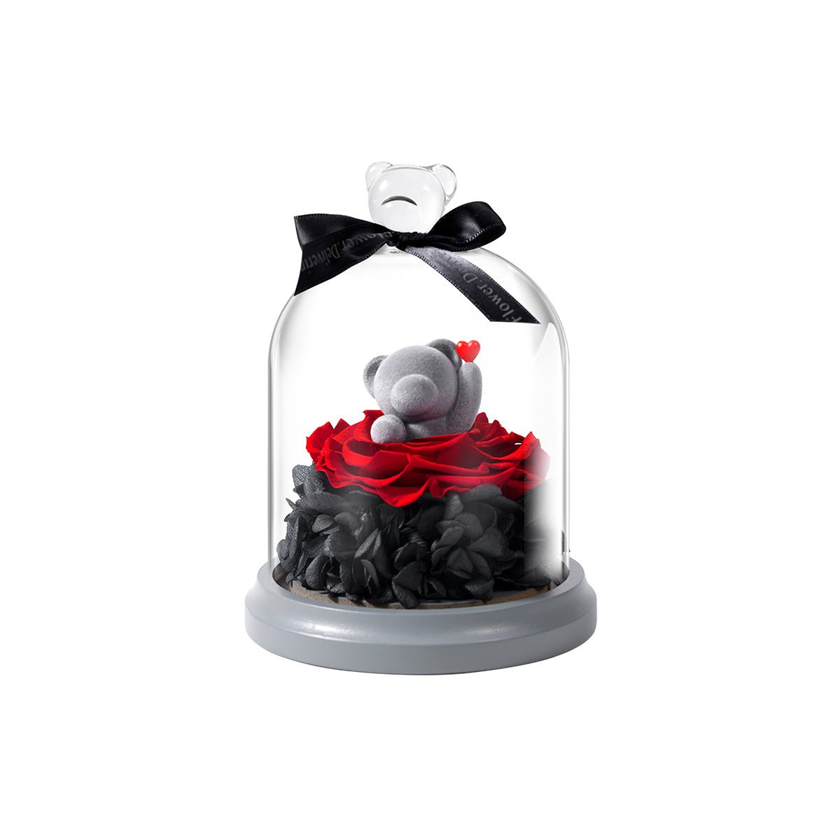 Heartfelt Everlasting Bloom Teddy Bear-1
